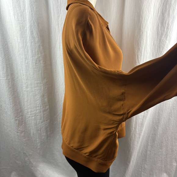 Fabiana Filippi v-neck Blouse Raglan Sleeve M/L - Picture 8 of 12